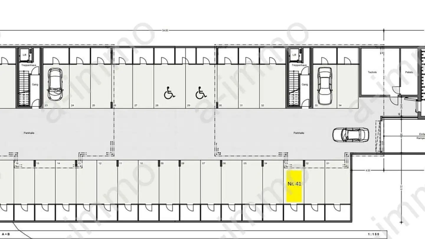 Underground parking space for rent - Untere Merjenstrasse 3, 3922 Stalden VS - Photo 3