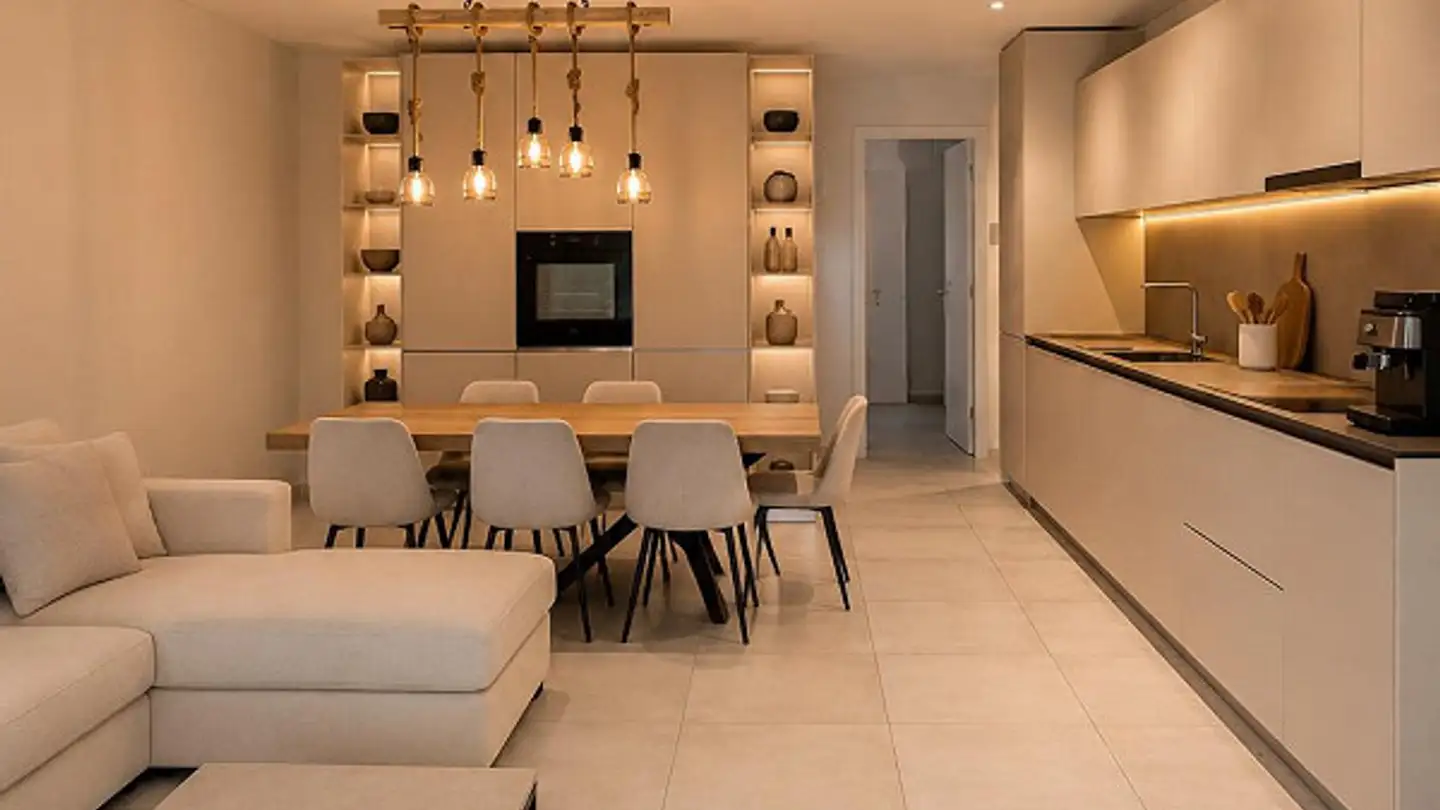 Appartement en terrasse à louer - Via Del Battistone 3, 6533 Lumino