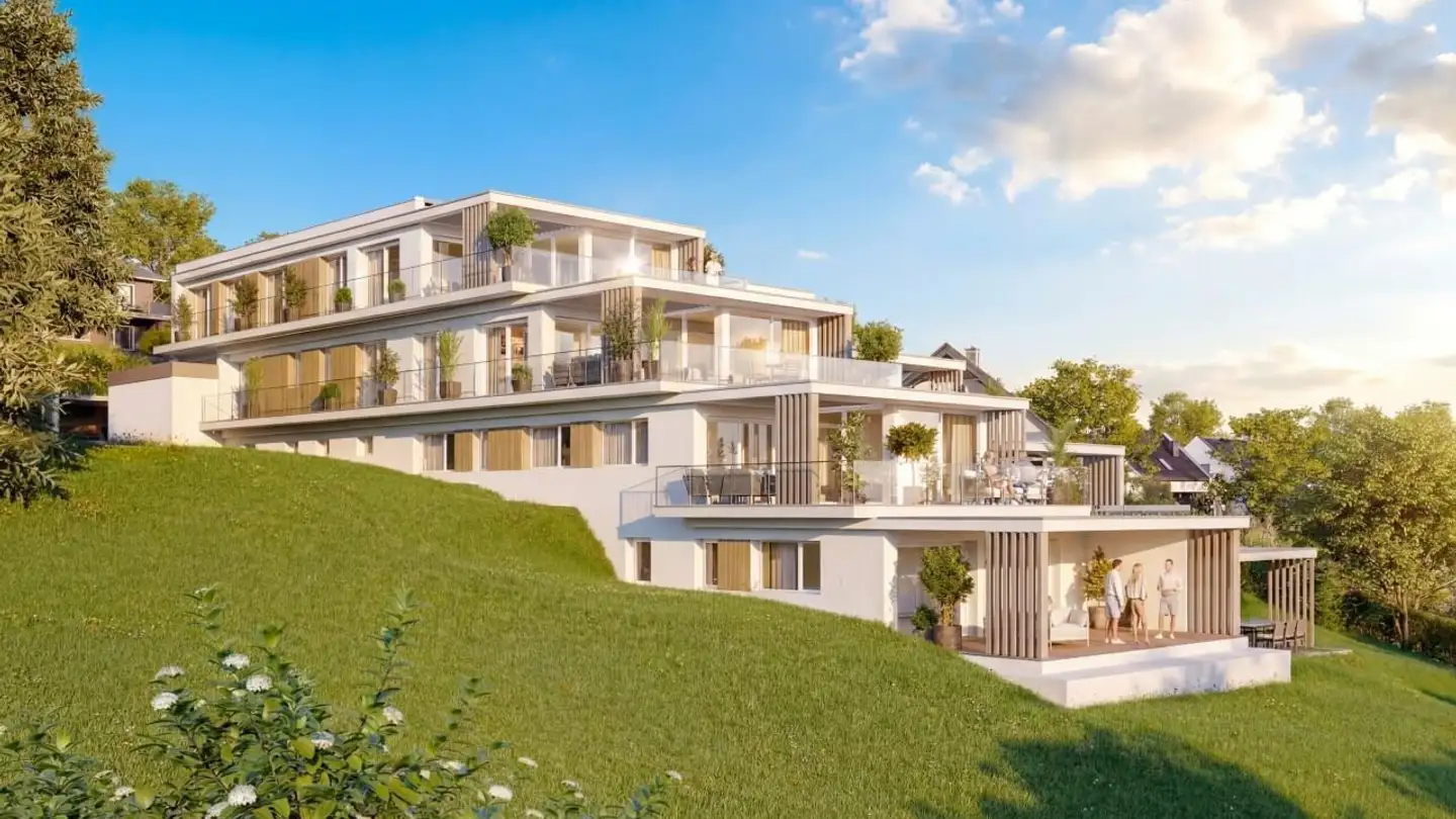 Stepped apartment for sale - 1095 Lutry