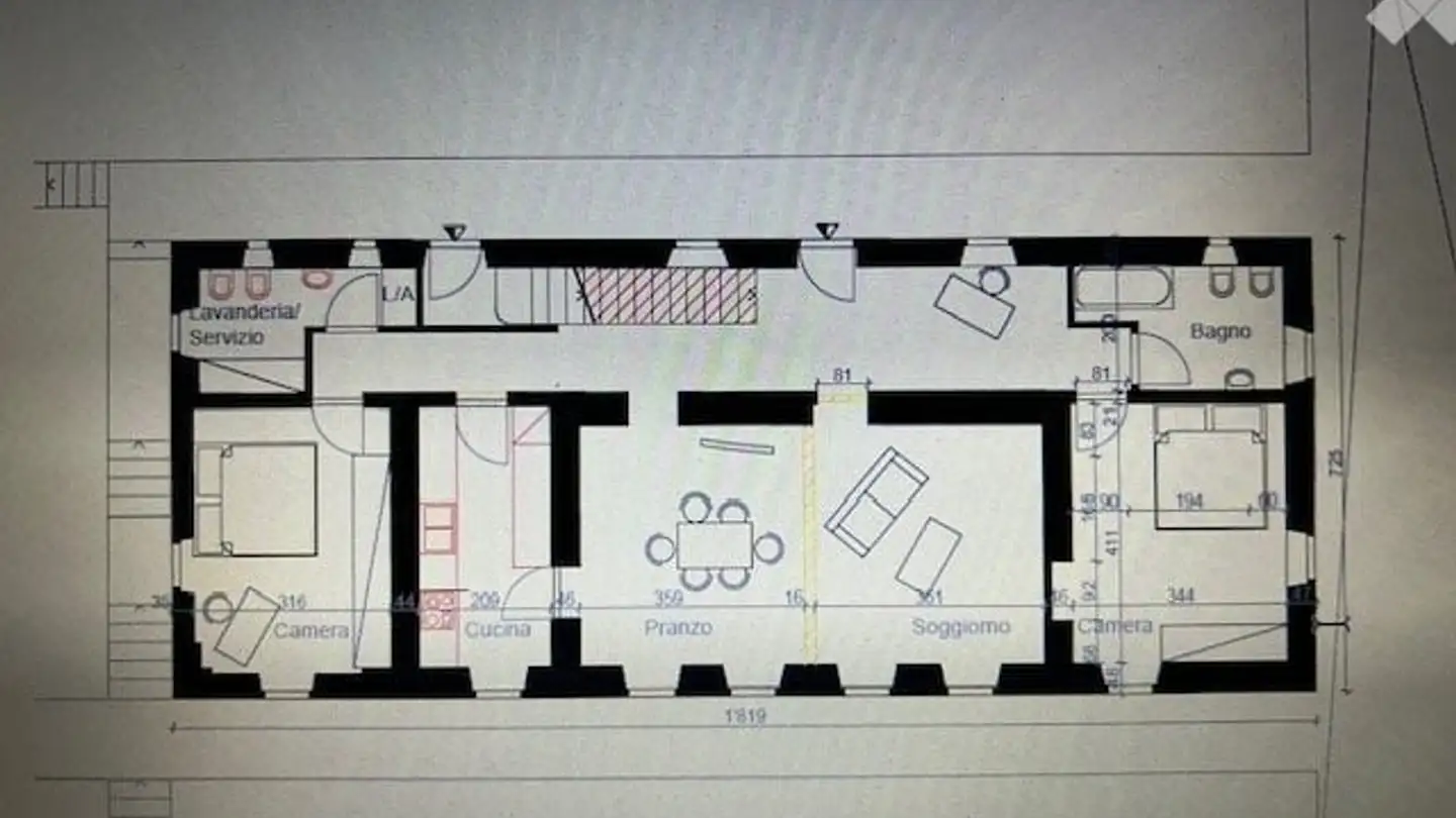 Appartement à louer - In Gradisceta 1, 6986 Curio - Photo 3