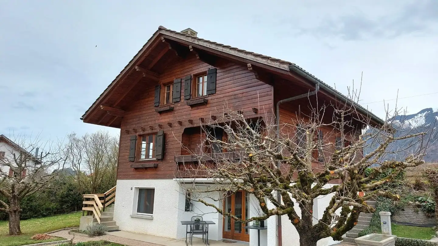 Single house for rent - Route Des Liéres 9, 1666 Grandvillard