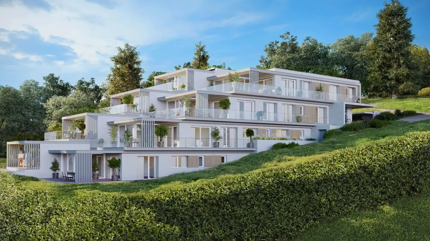 Appartement en terrasse à vendre - 1095 Lutry