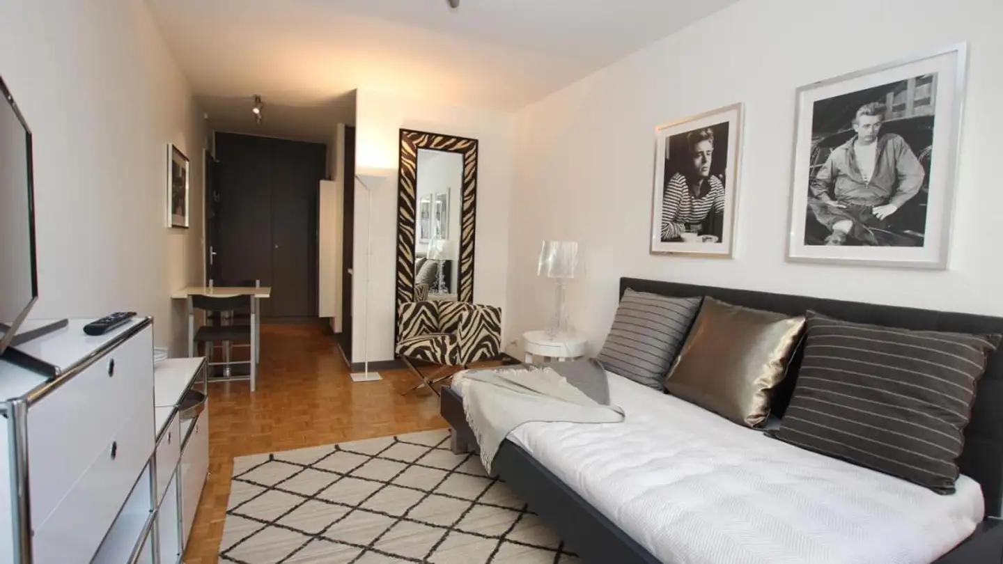 Möblierte Wohnung mieten - Rue Des Glacis-De-Rive 17, 1207 Genève - Foto 2