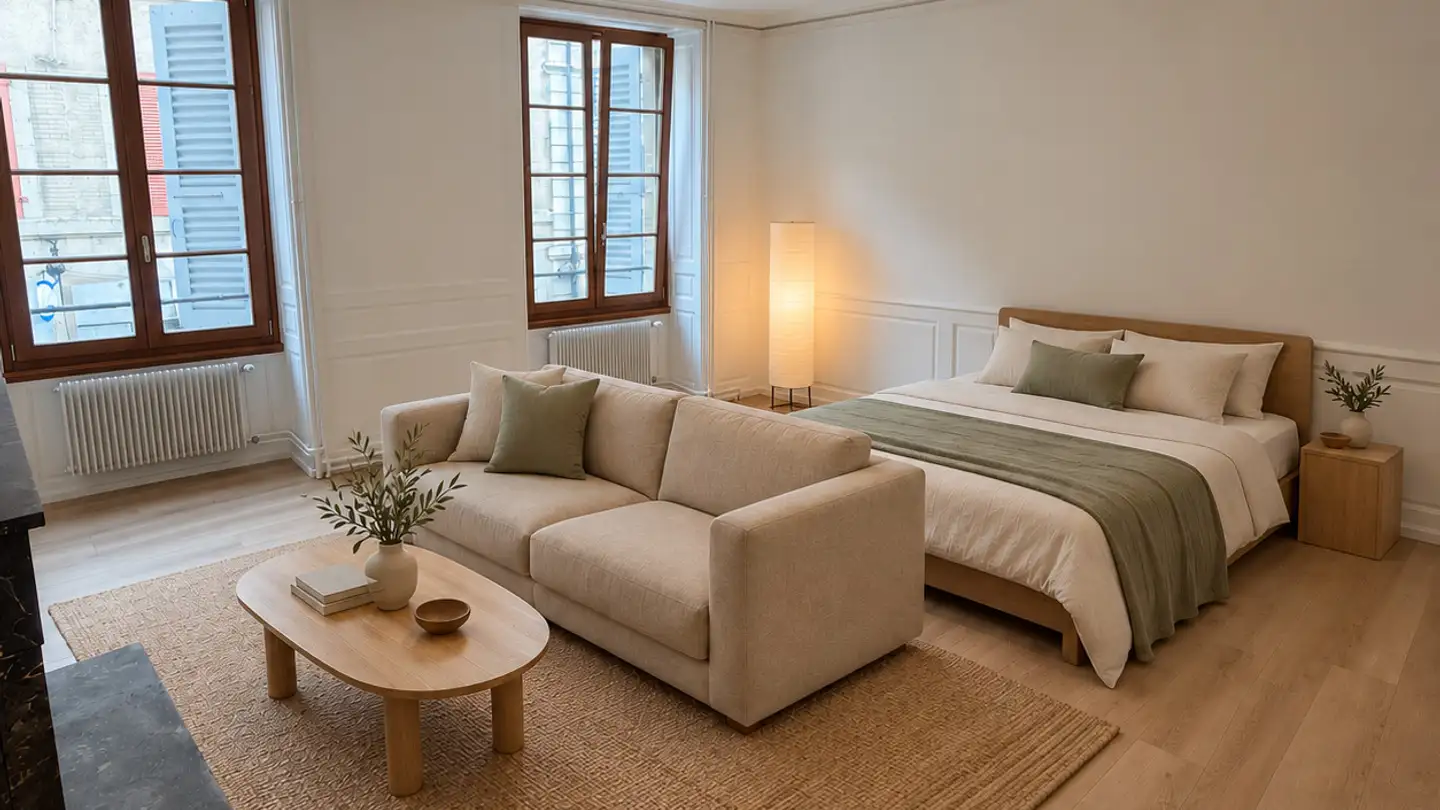Studio for rent - Rue De Rive 44, 1260 Nyon - Photo 2