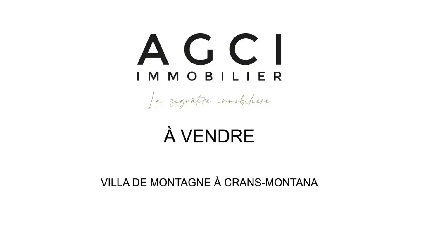 Villa in vendita - 3963 Crans-Montana