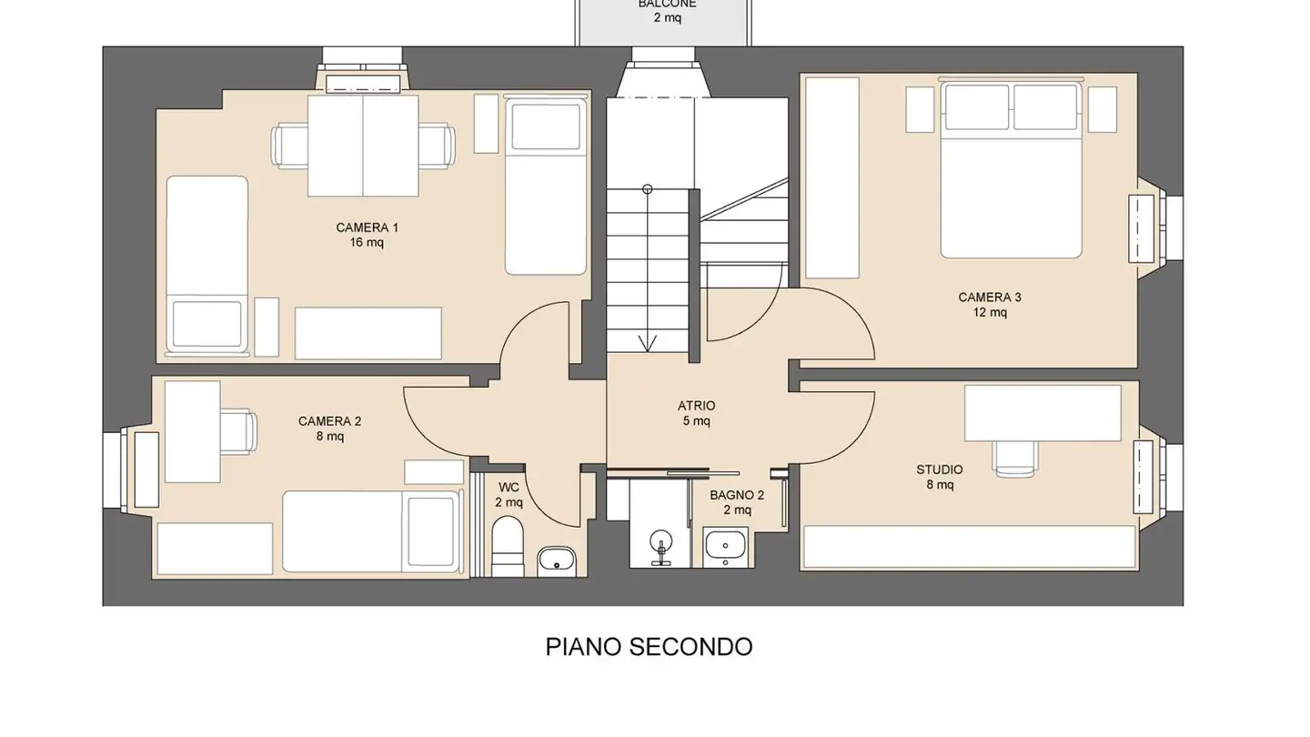 Appartement à louer - Via Lüera 7, 6825 Capolago - Photo 3
