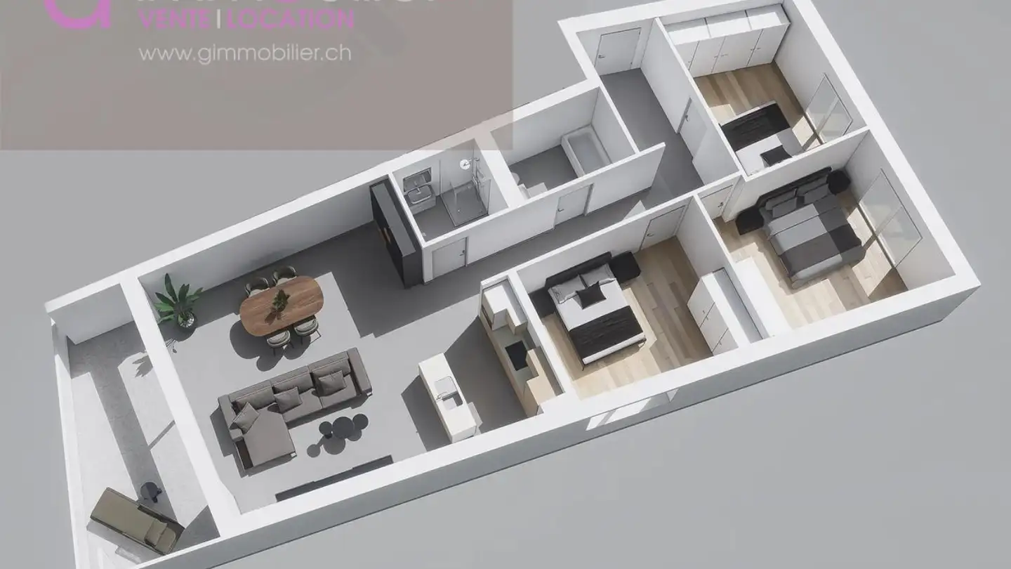 Wohnung kaufen - Rue Du Closillon 16, 1870 Monthey - Foto 4