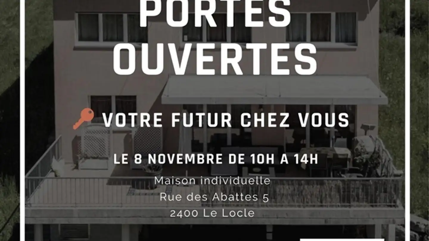 Maison individuelle à vendre - 2400 Le Locle