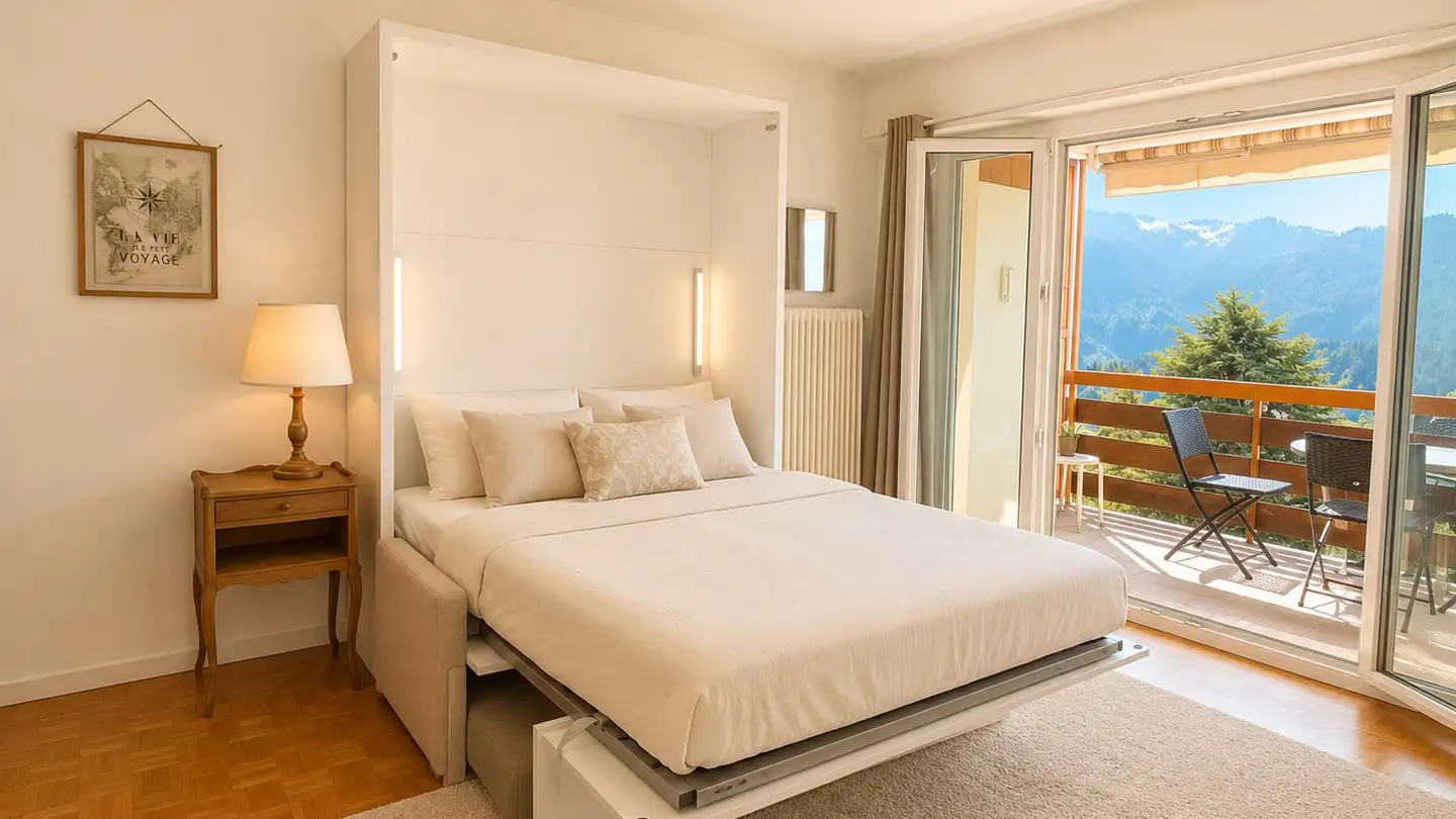 Studio for rent - Route De La Cité 15, 1854 Leysin - Photo 3