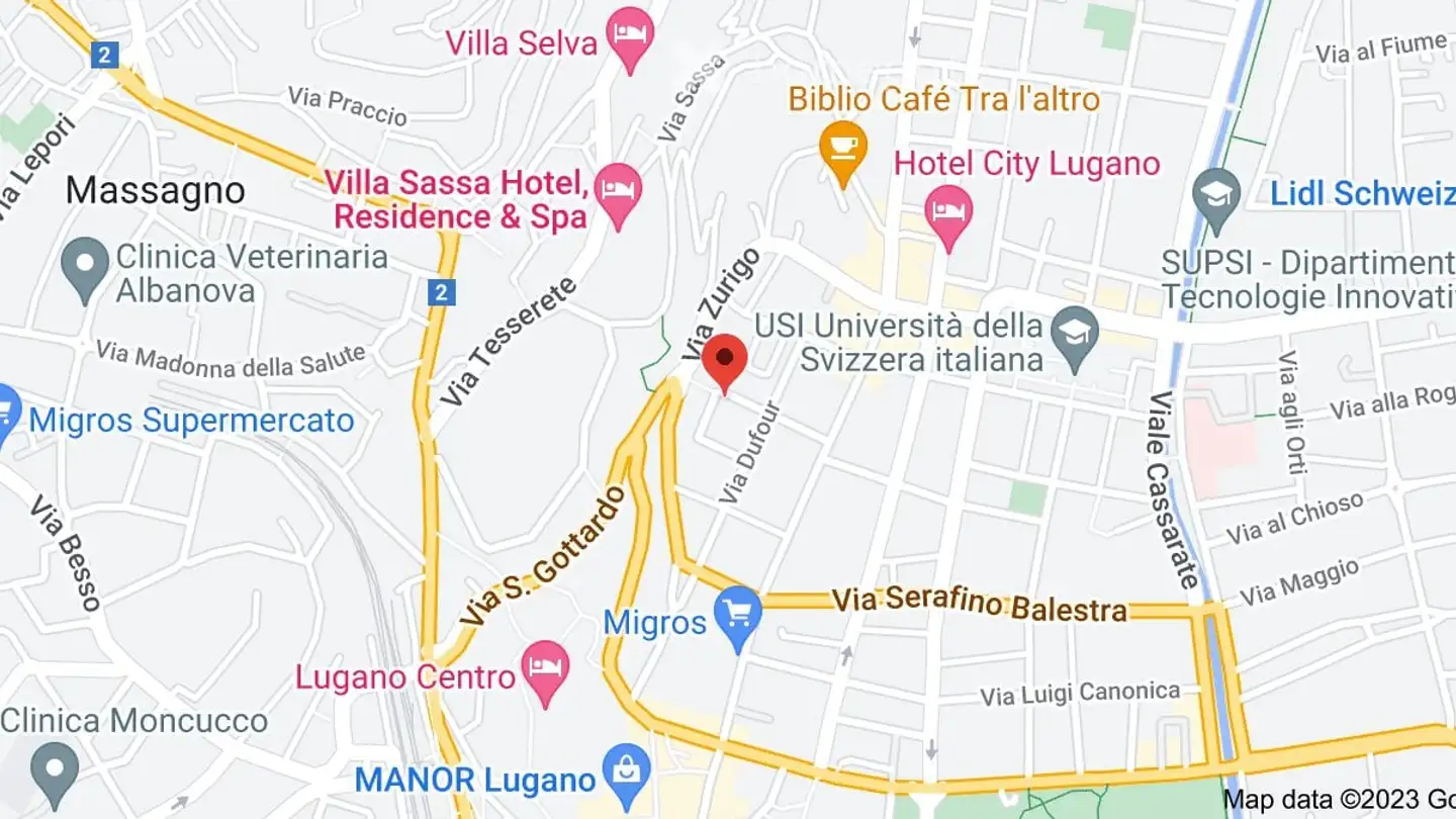Appartement à louer - Via Antonio Ciseri, 6900 Lugano