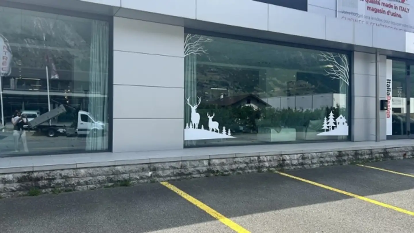 Commercial for rent - Route Du Léman 33, 1907 Saxon