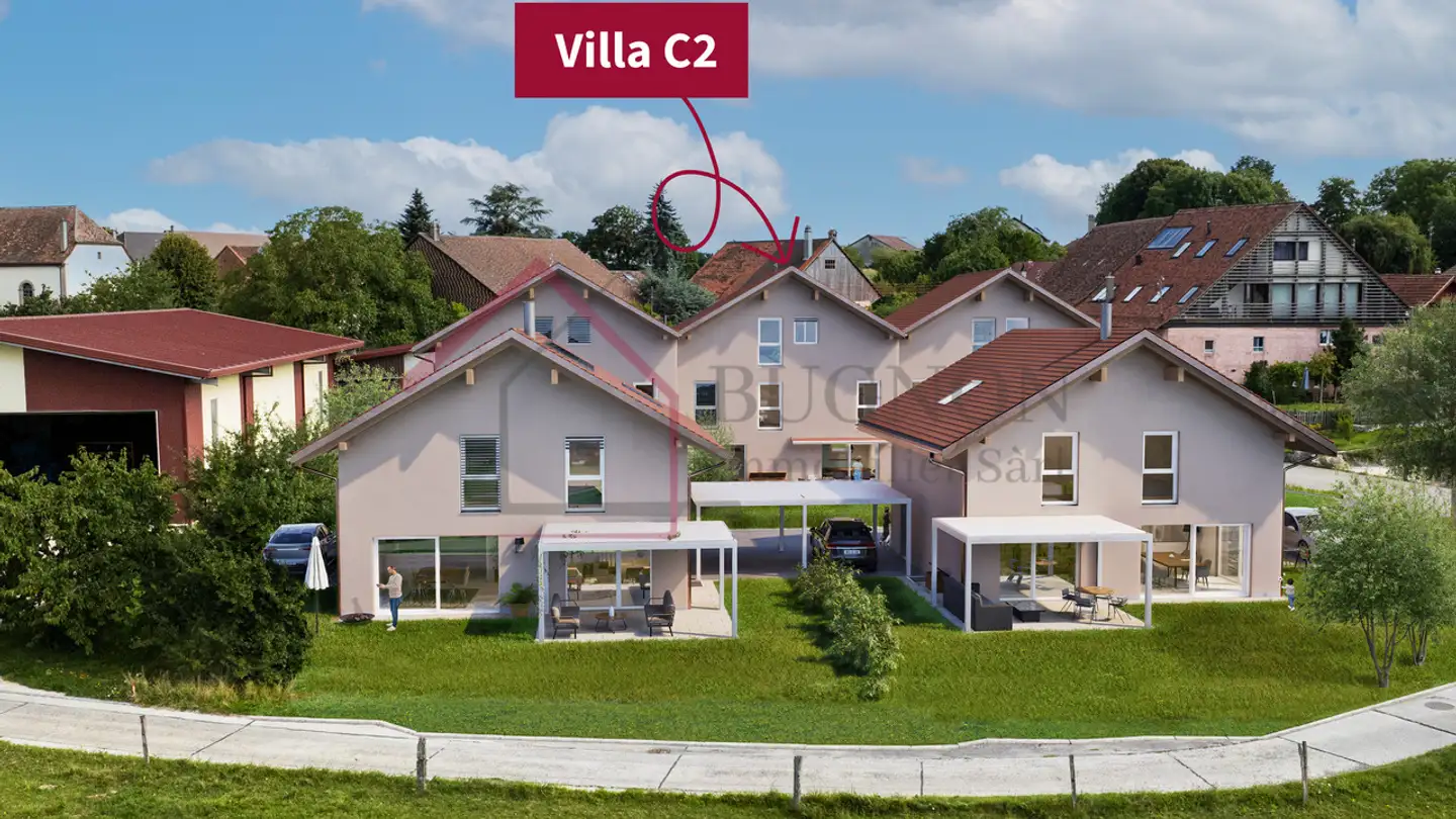 Maison en terrasse à vendre - 1535 Combremont-le-Grand