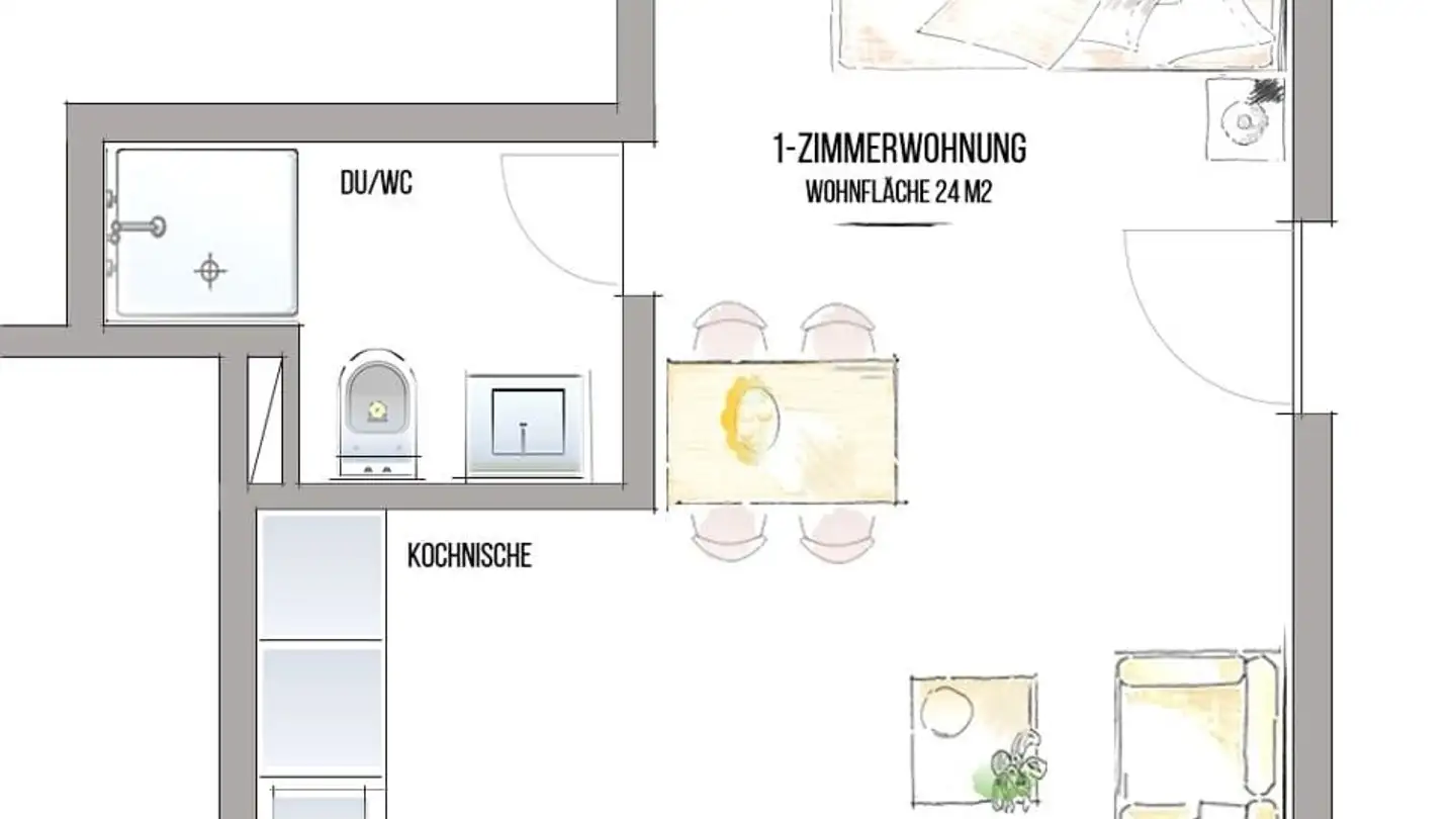 Appartement à louer - Bahnhofstrasse 114, 6423 Seewen SZ
