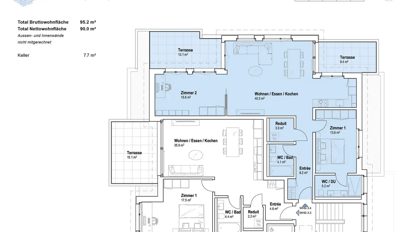 Attico in vendita - Tierloch, 8197 Rafz - Photo 4