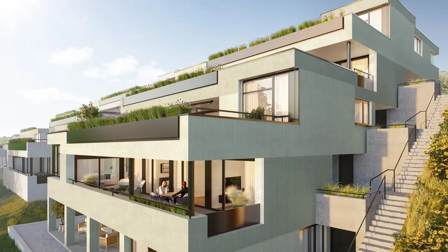 Appartement en terrasse à vendre - Buacherstrasse 9, 5452 Oberrohrdorf