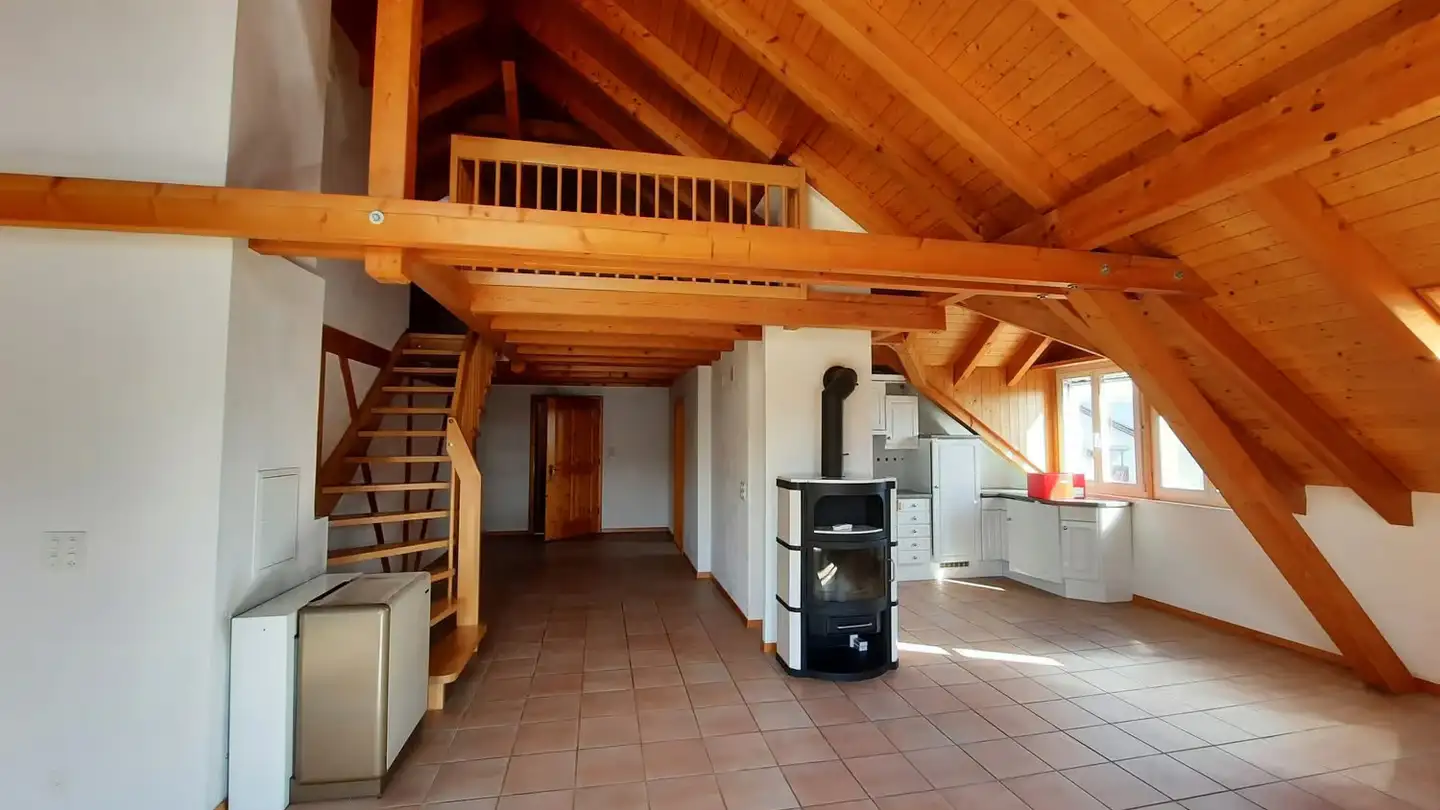 Dachgeschosswohnung mieten - Alte Werdstrasse 1, 8919 Rottenschwil