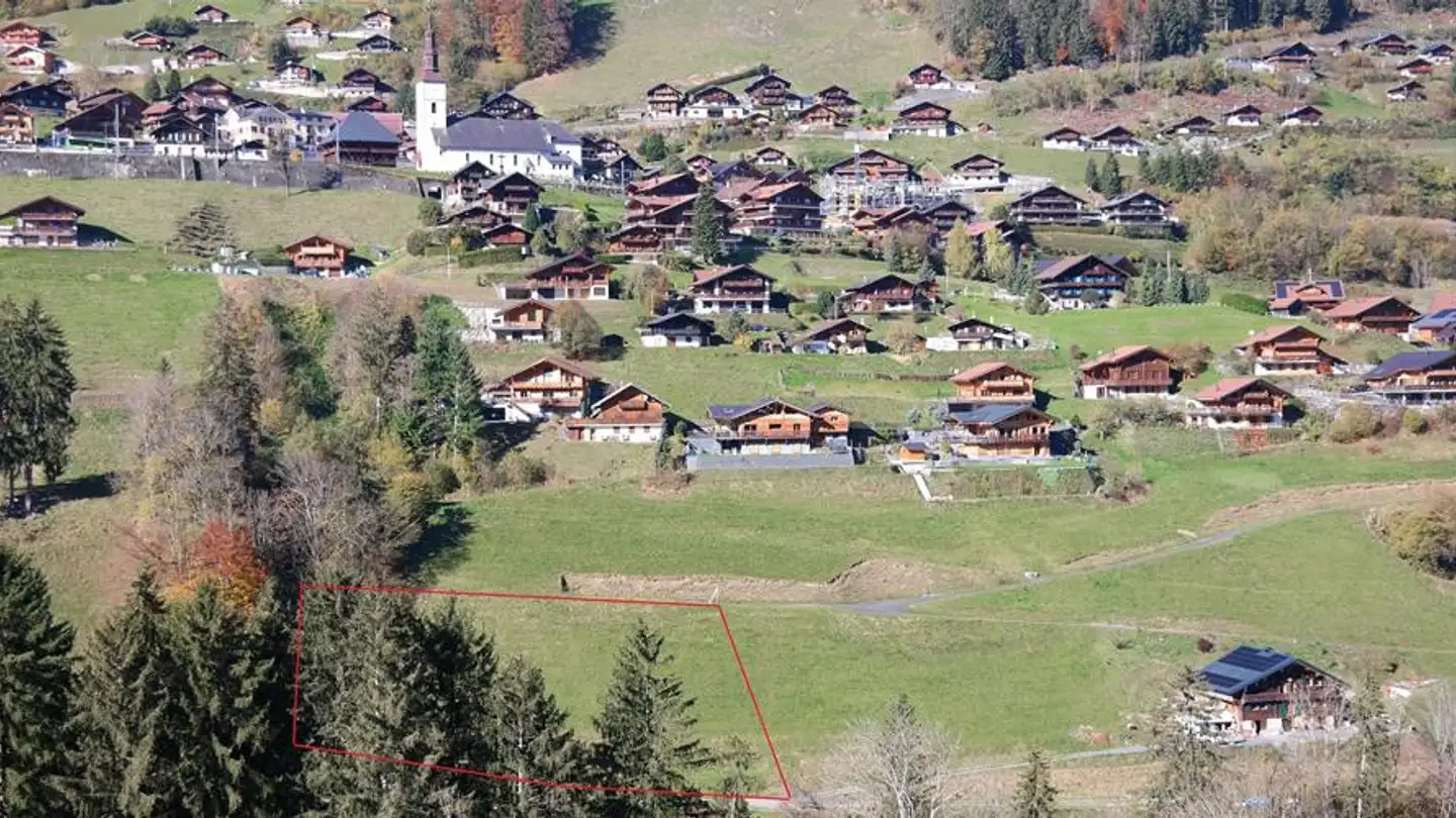 Constructible plot for sale - Route du Bas, 1873 Val-d'Illiez