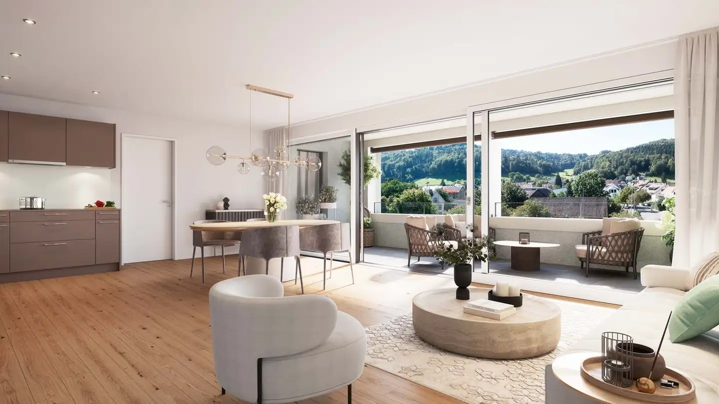 Wohnung mieten - Hardstrasse 6, 5432 Neuenhof - Foto 2