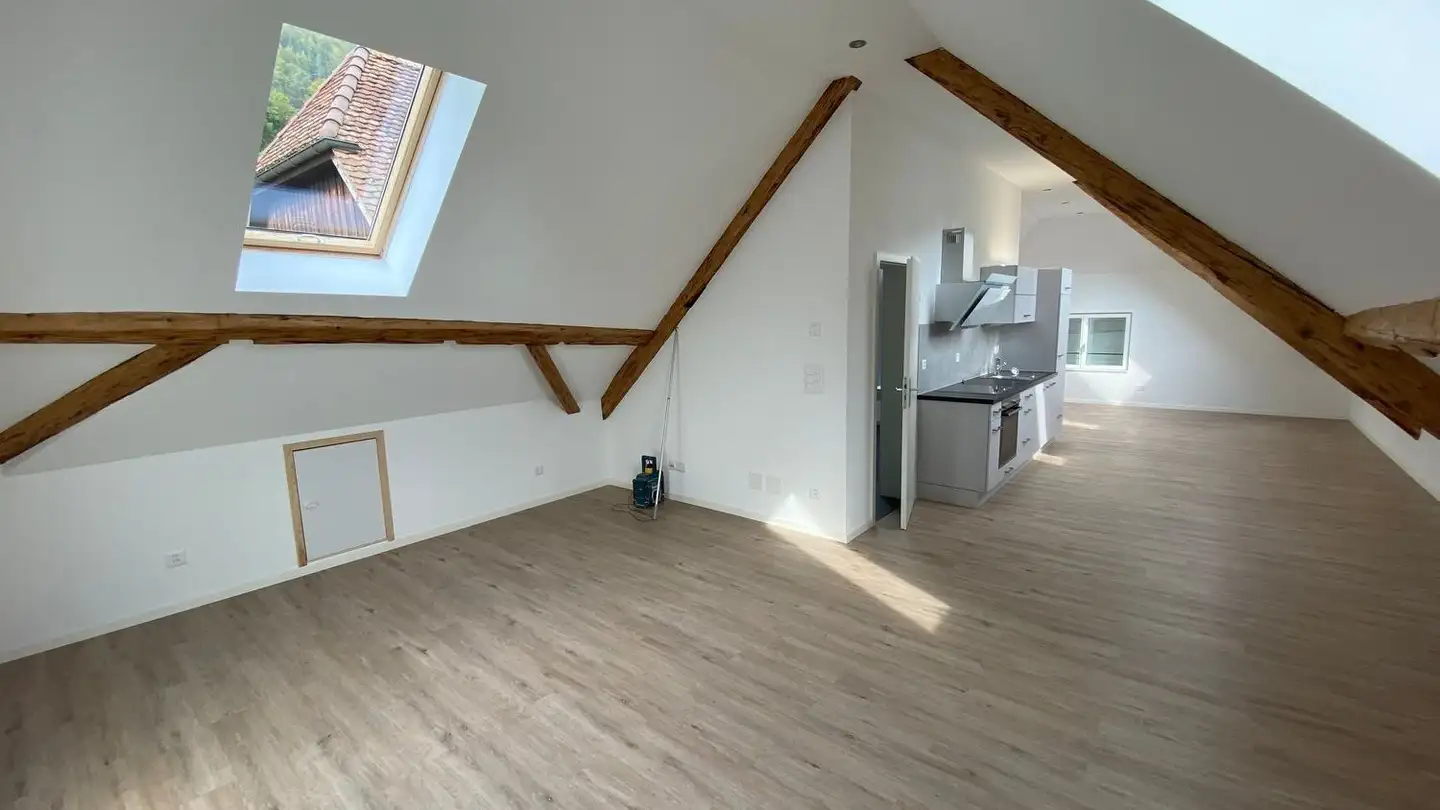 Attic flat for rent - Rue De La Bergerie 3, 2603 Péry