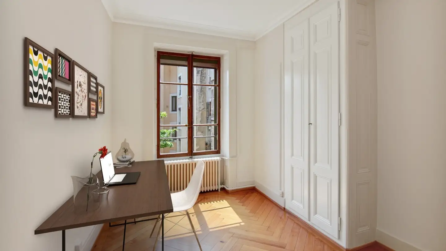 Wohnung mieten - Rue Des Eaux-Vives, 1207 Genève - Foto 4