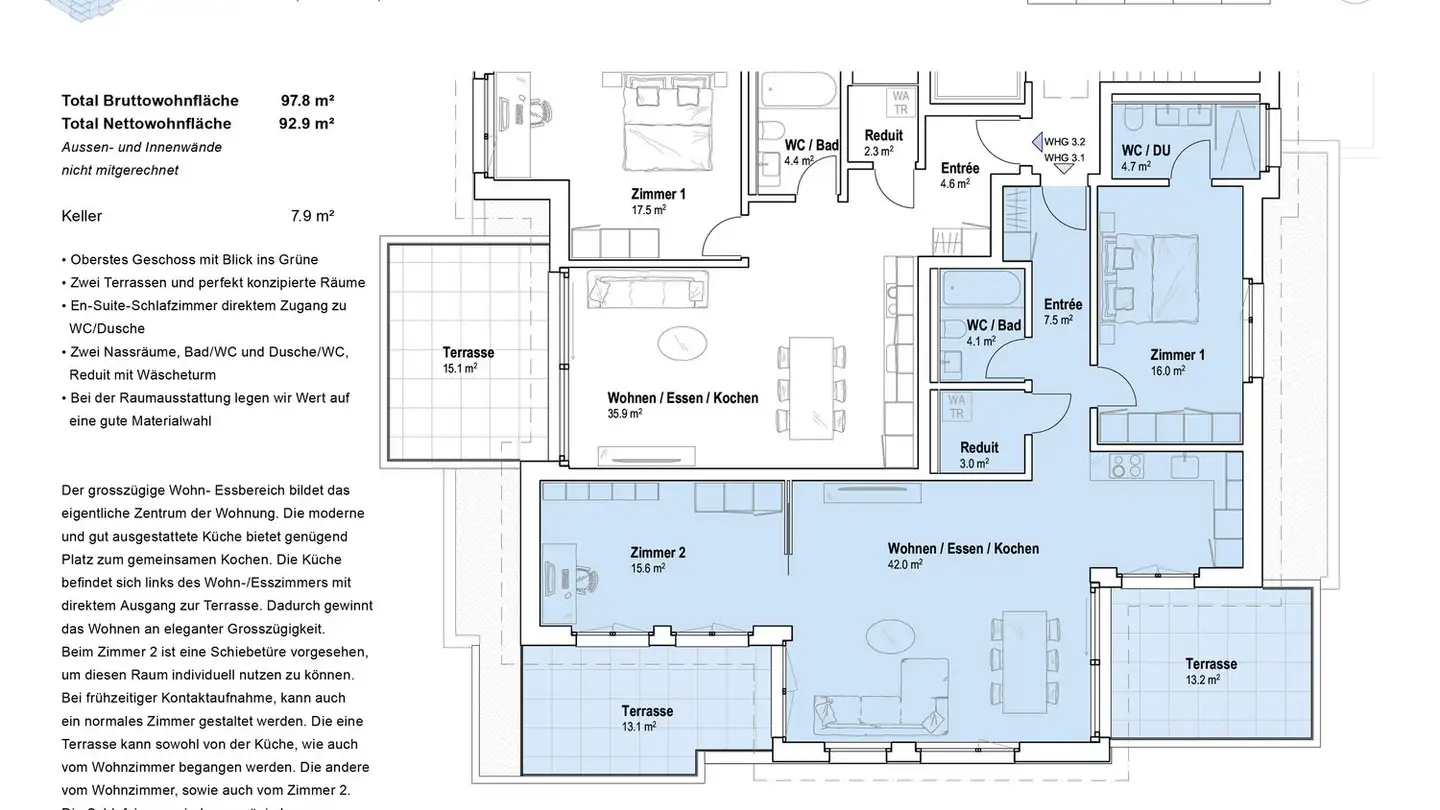 Attico in vendita - Tierloch, 8197 Rafz - Photo 4