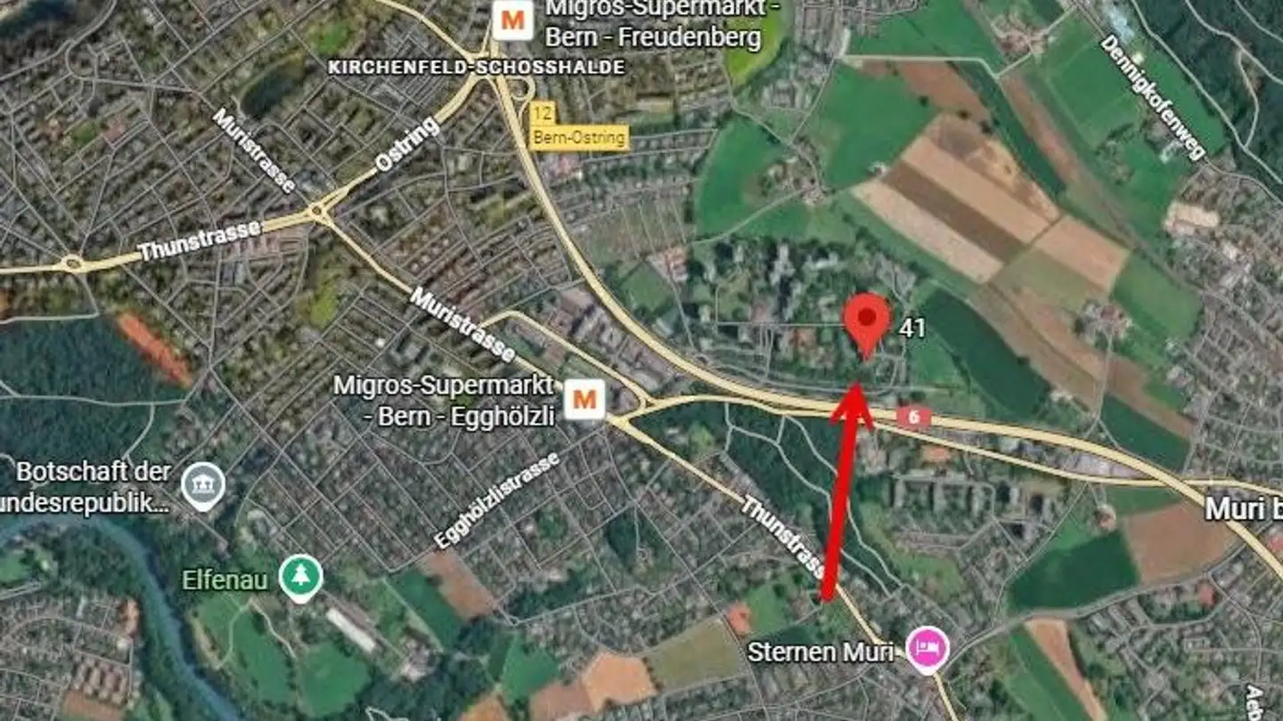 Underground parking space for rent - Jupiterstrasse 41, 3015 Bern