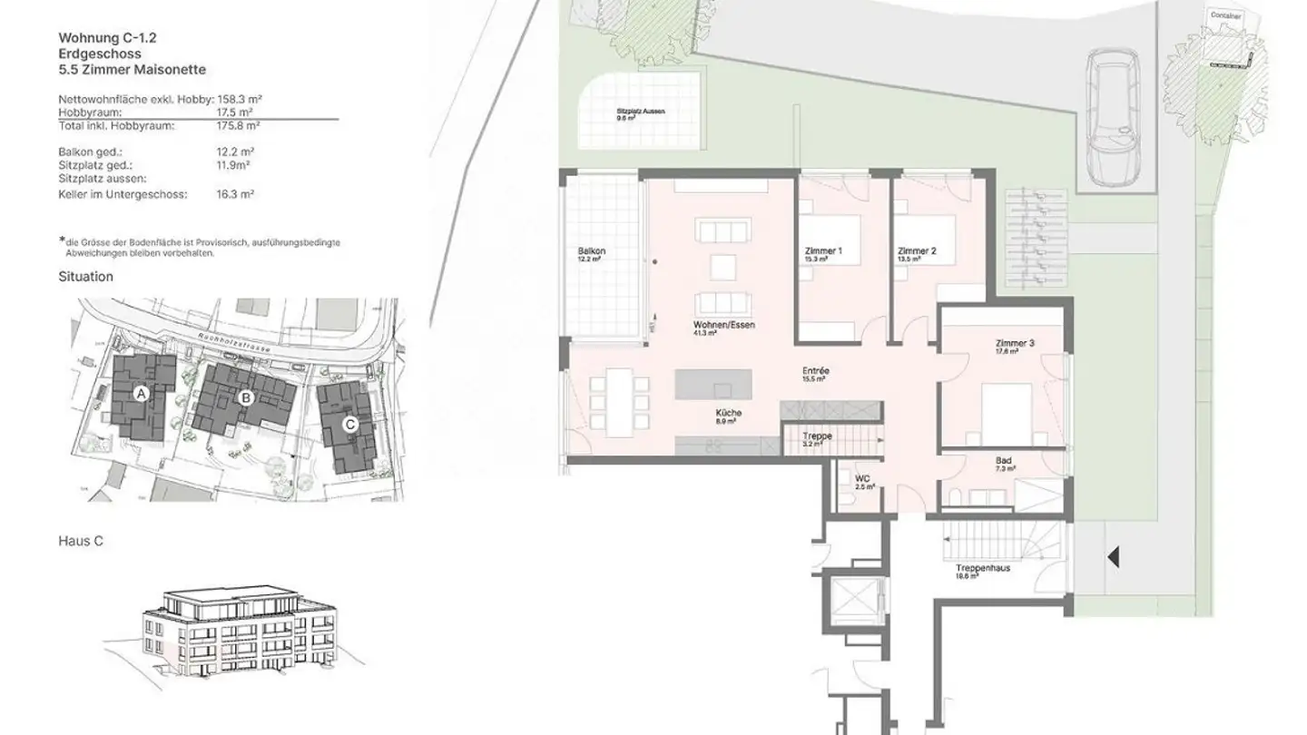 Appartement à vendre - Ruchholzstrasse, 4103 Bottmingen - Photo 3