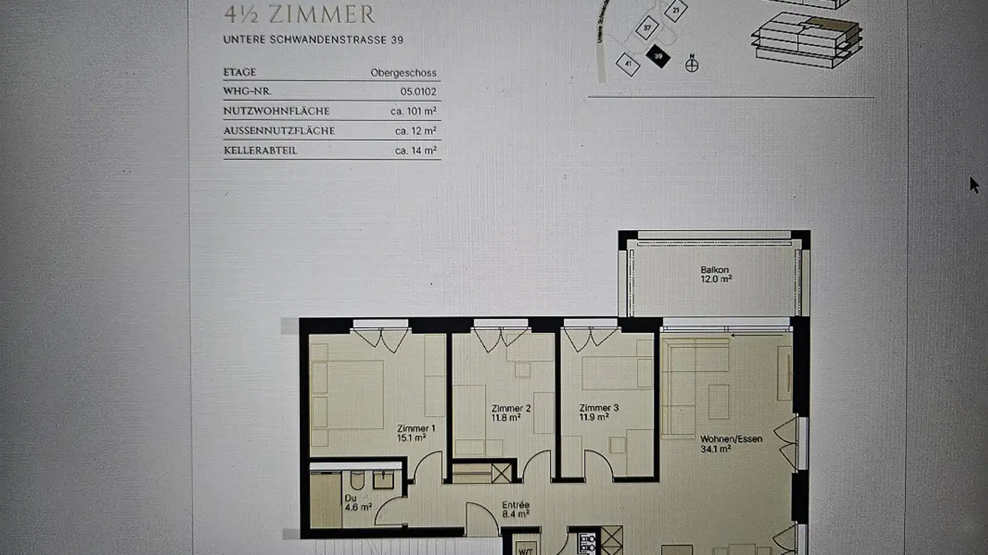 Appartement à louer - Untere Schwandenstrasse 39, 8805 Richterswil - Photo 4