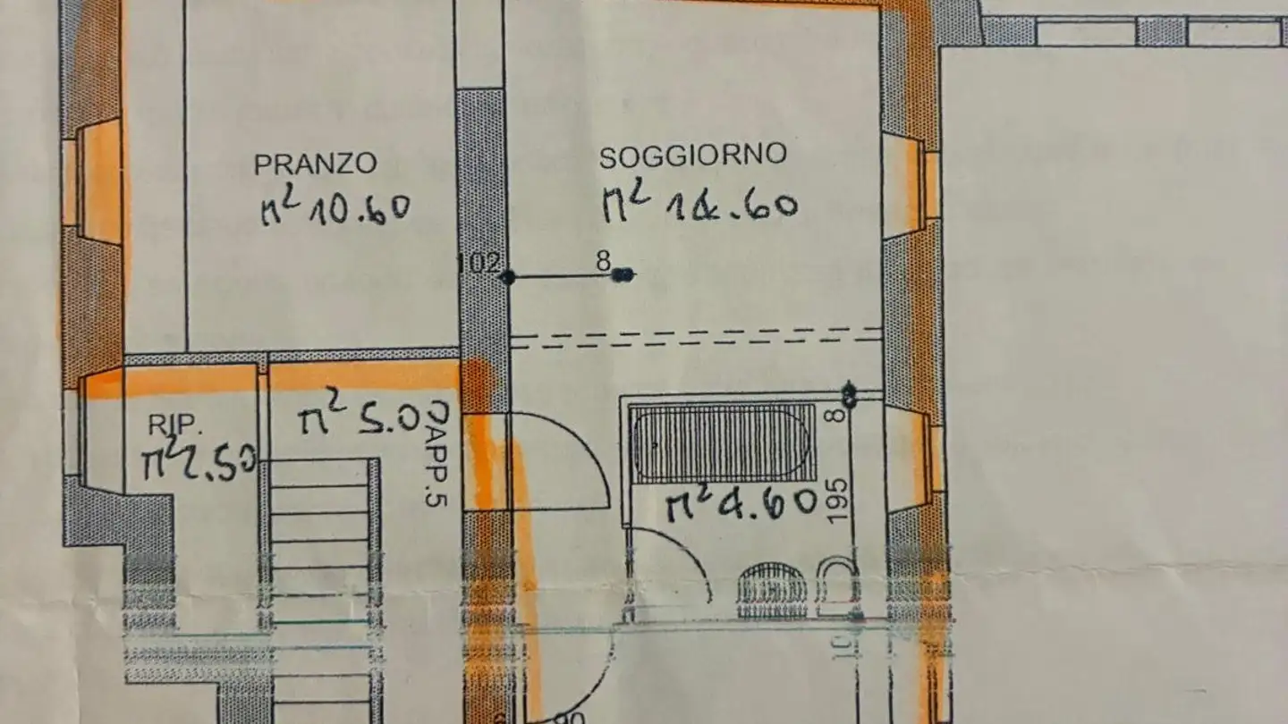 Appartement à louer - Via Cappellino Sora 8, 6855 Stabio