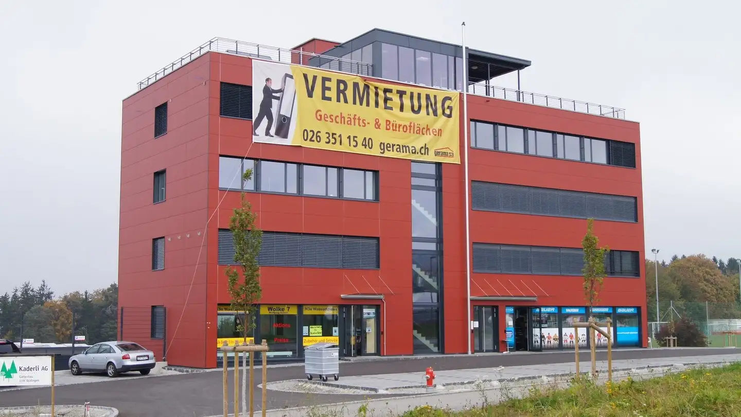 Bürofläche mieten - Birchstrasse 3, 3186 Düdingen