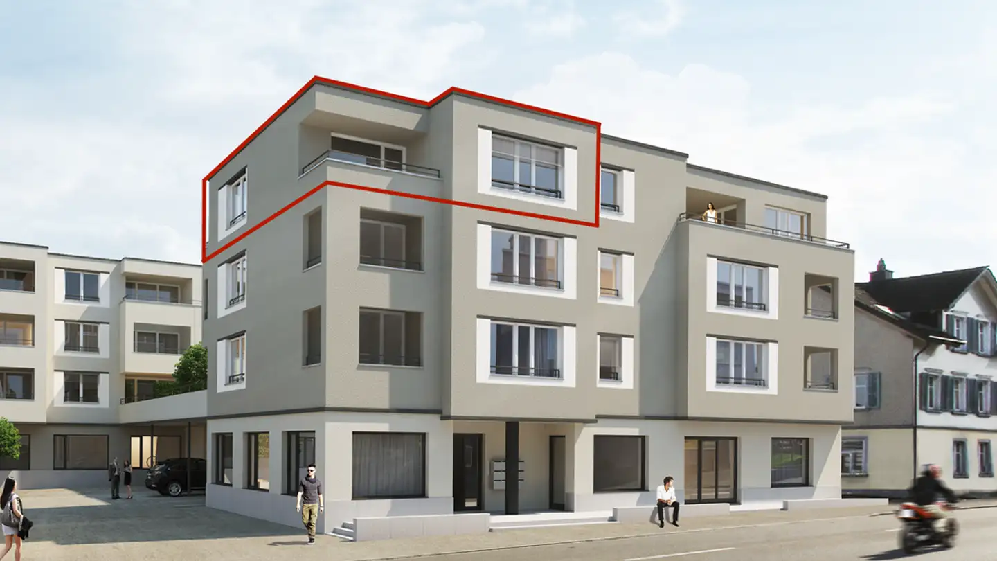 Appartement à louer - St. Gallerstrasse 155, 9200 Gossau SG - Photo 2