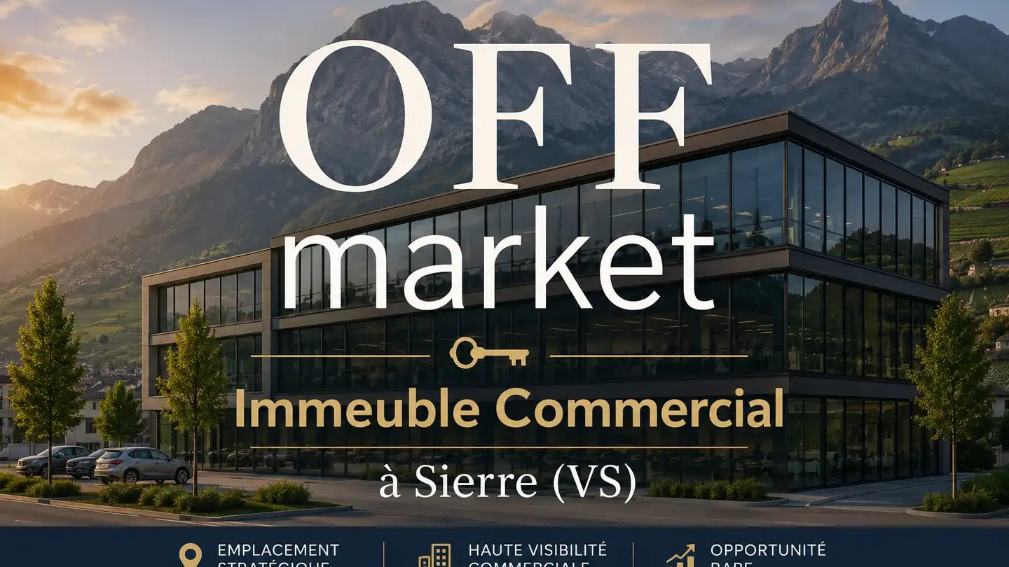 Immeuble mixte à vendre - 3960 Sierre