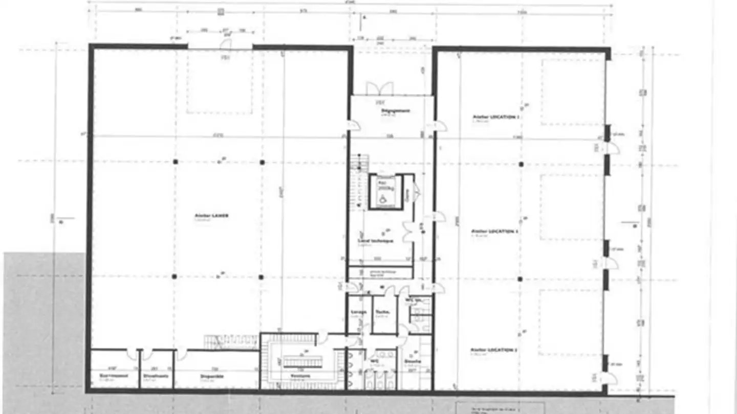 Bureau à louer - Zone Industrielle D'in-Riaux 30, 1728 Rossens FR