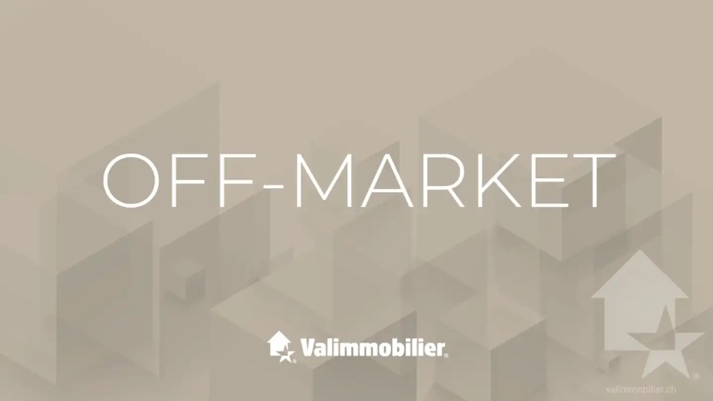 Constructible plot for sale - 1902 Evionnaz