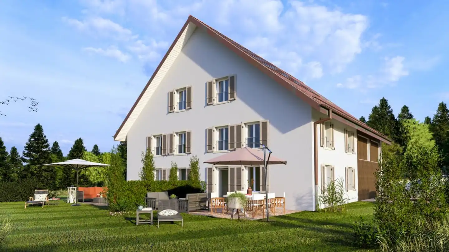 Maison jumelle à vendre - Chemin De La Tour De Gourze 12, 1072 Forel (Lavaux)