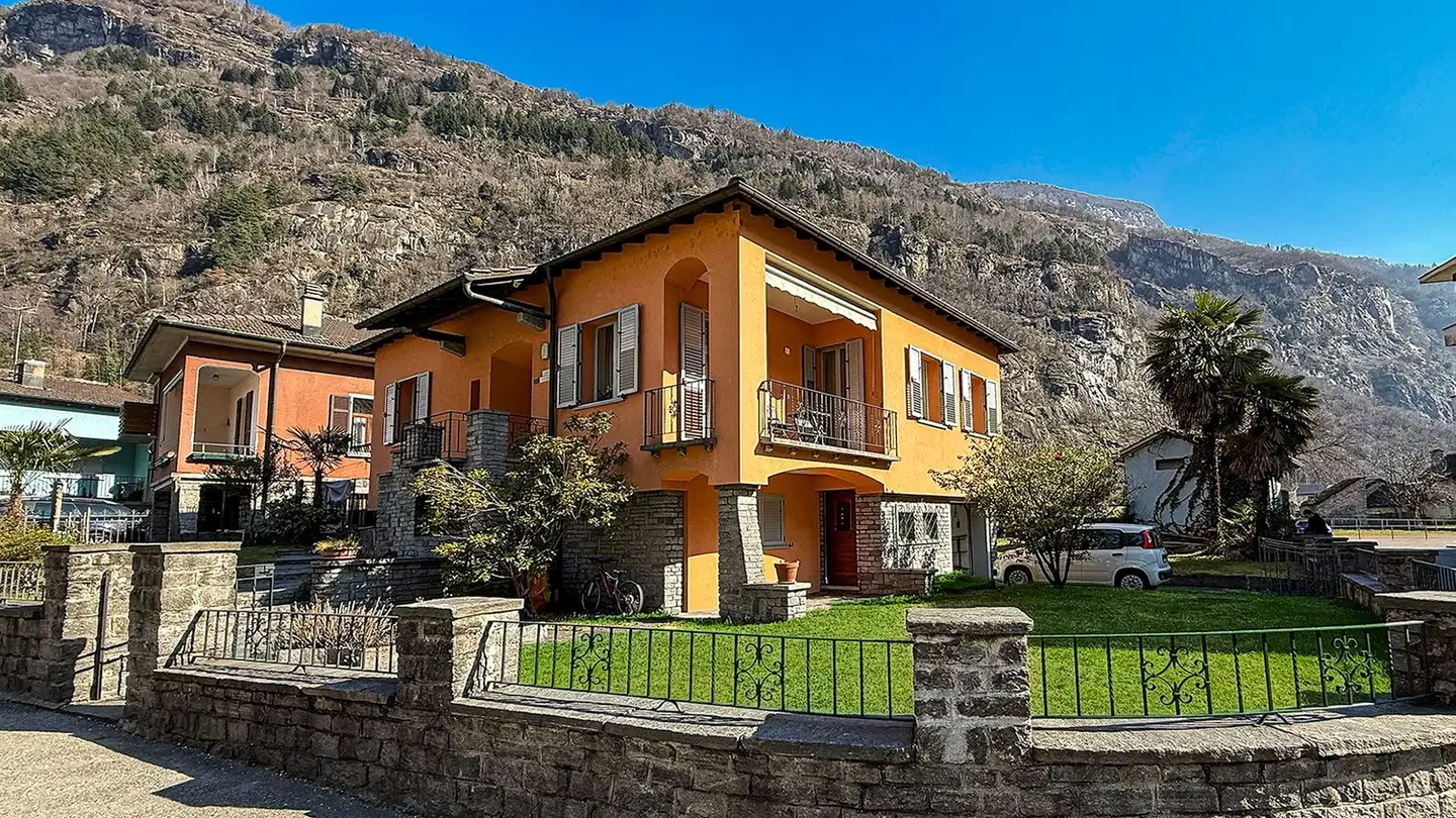 Einfamilienhaus kaufen - Via Santo Stefano 4, 6743 Bodio TI