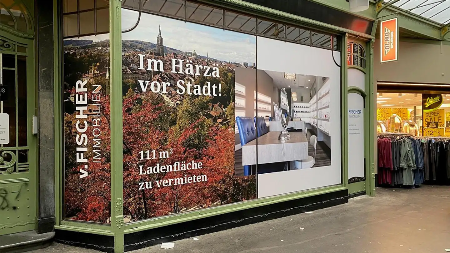 Magasin à louer - Von-Werdt-Passage 3, 3011 Bern