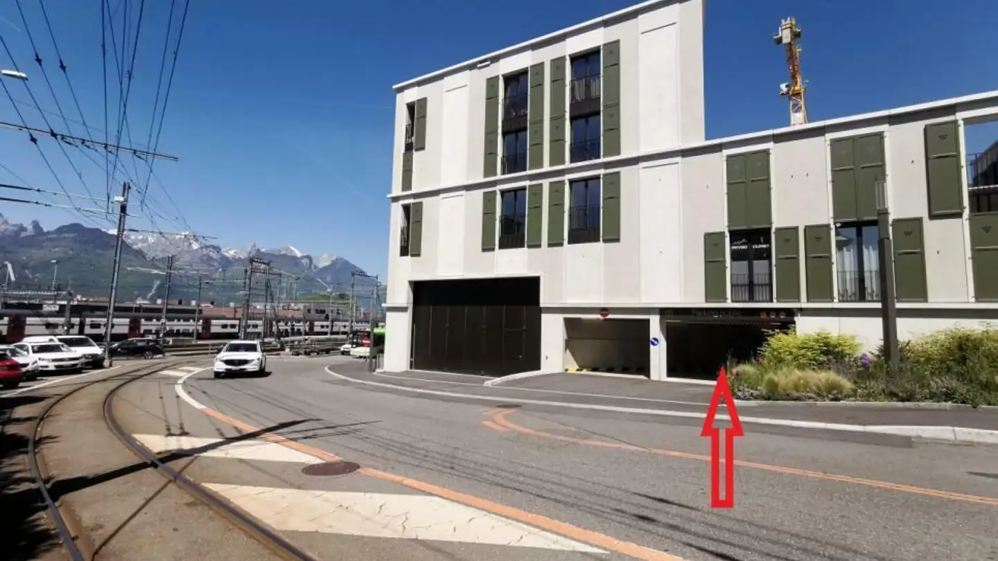 Indoor motorbike parking space for rent - Place De La Gare 5, 1860 Aigle