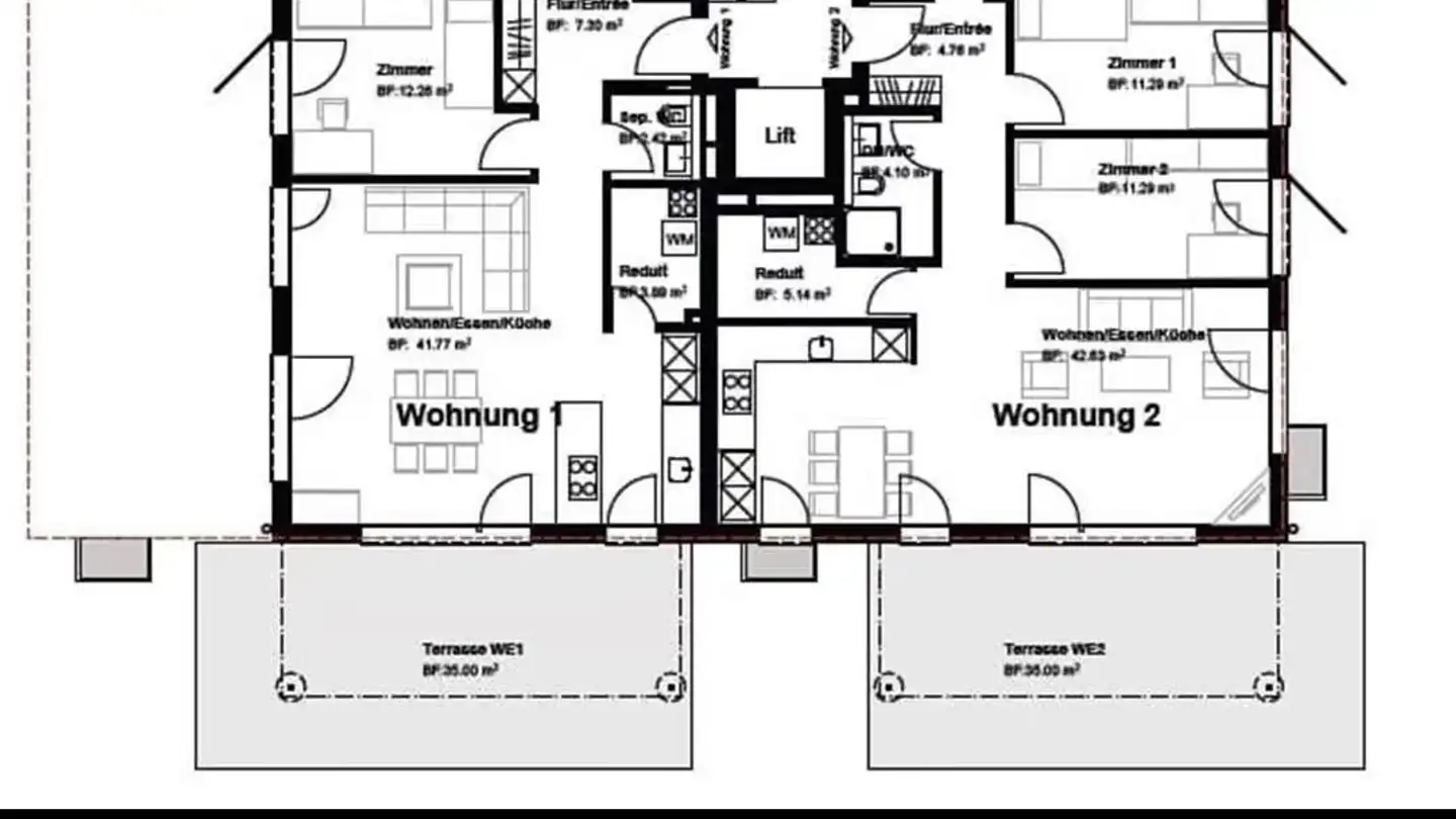 Wohnung mieten - Dammweg 12, 5605 Dottikon - Foto 4