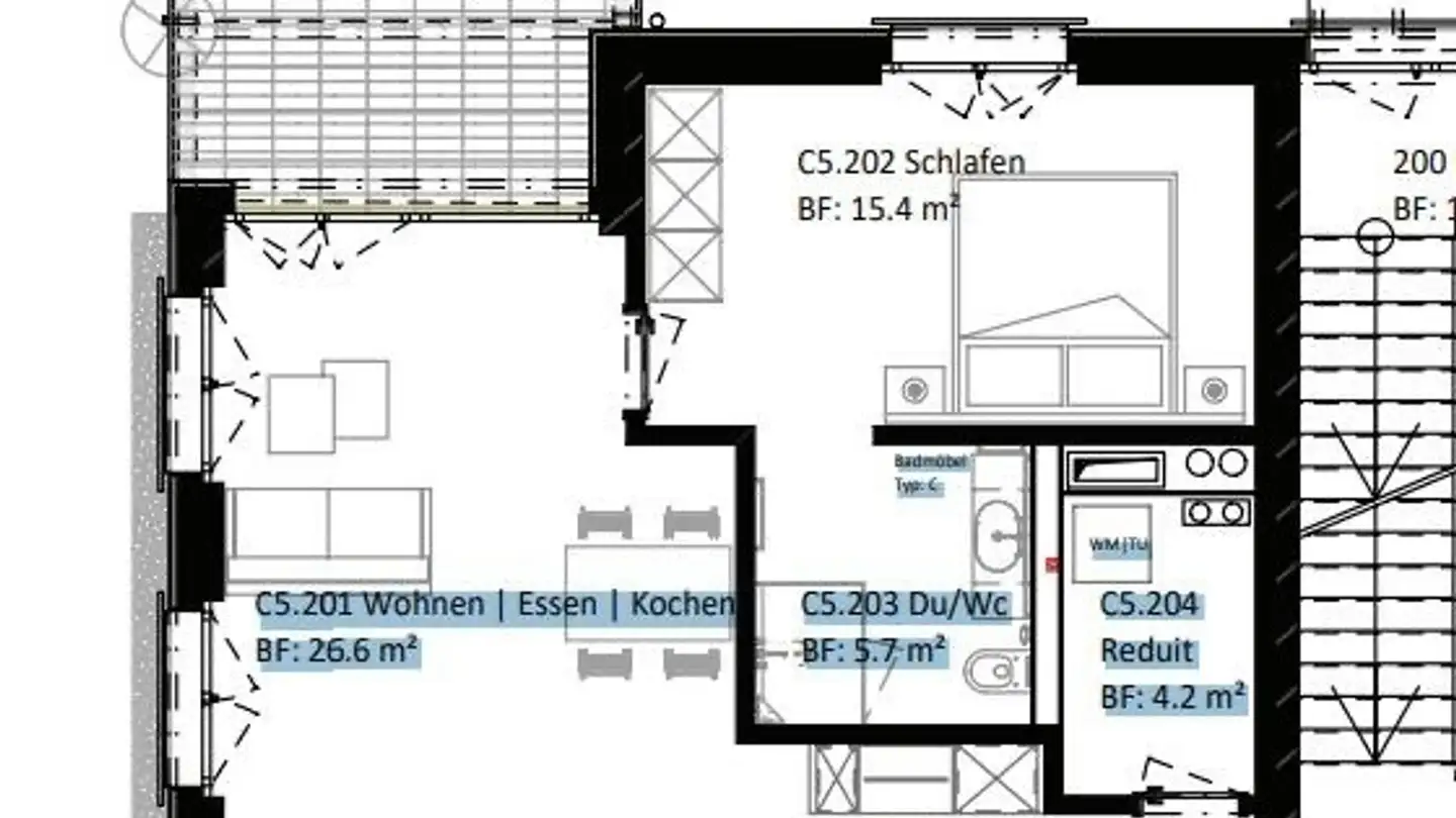 Wohnung mieten - Lindenweg 6, 8487 Zell ZH - Foto 2