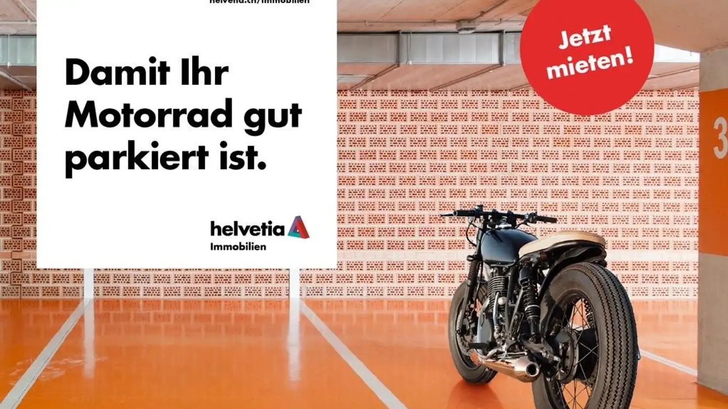 Überdachter Motorradparkplatz mieten - Heuweg, 5032 Aarau Rohr