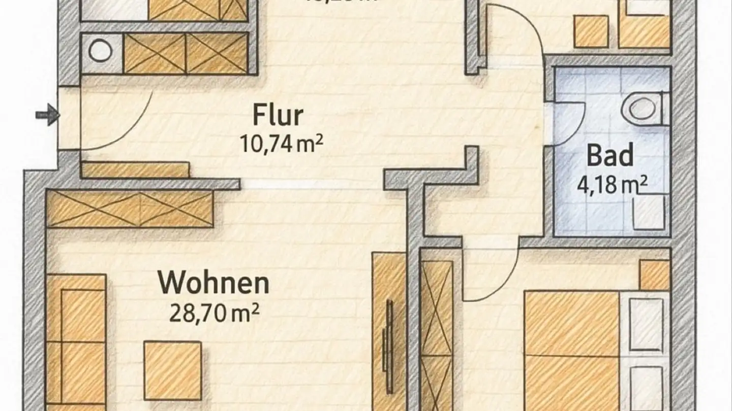 Wohnung mieten - Feldeggstrasse 29, 8590 Romanshorn - Foto 4