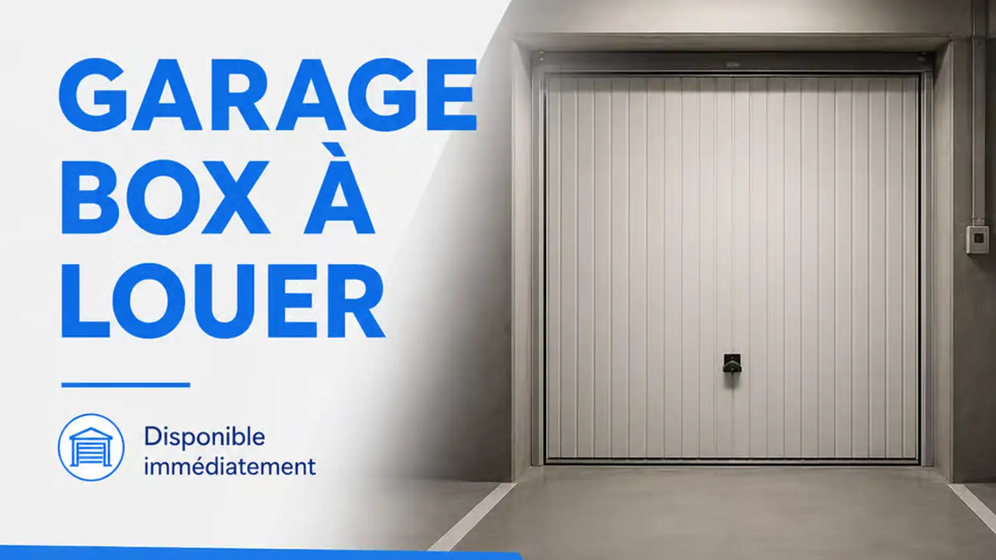 Garage individuel à louer - 1004 Lausanne