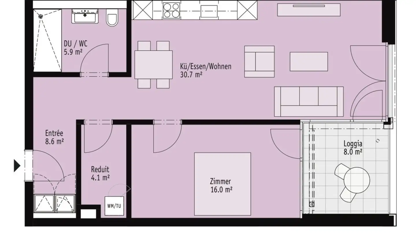Wohnung mieten - Giessenplatz 8, 8600 Dübendorf - Foto 3