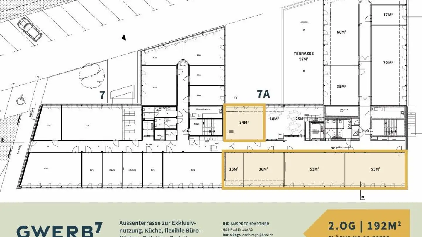 Bürofläche mieten - Gewerbestrasse, 4147 Aesch BL - Foto 3
