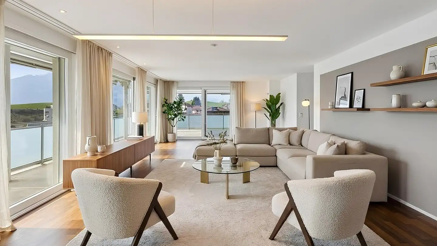 Stepped apartment for rent - 6353 Weggis