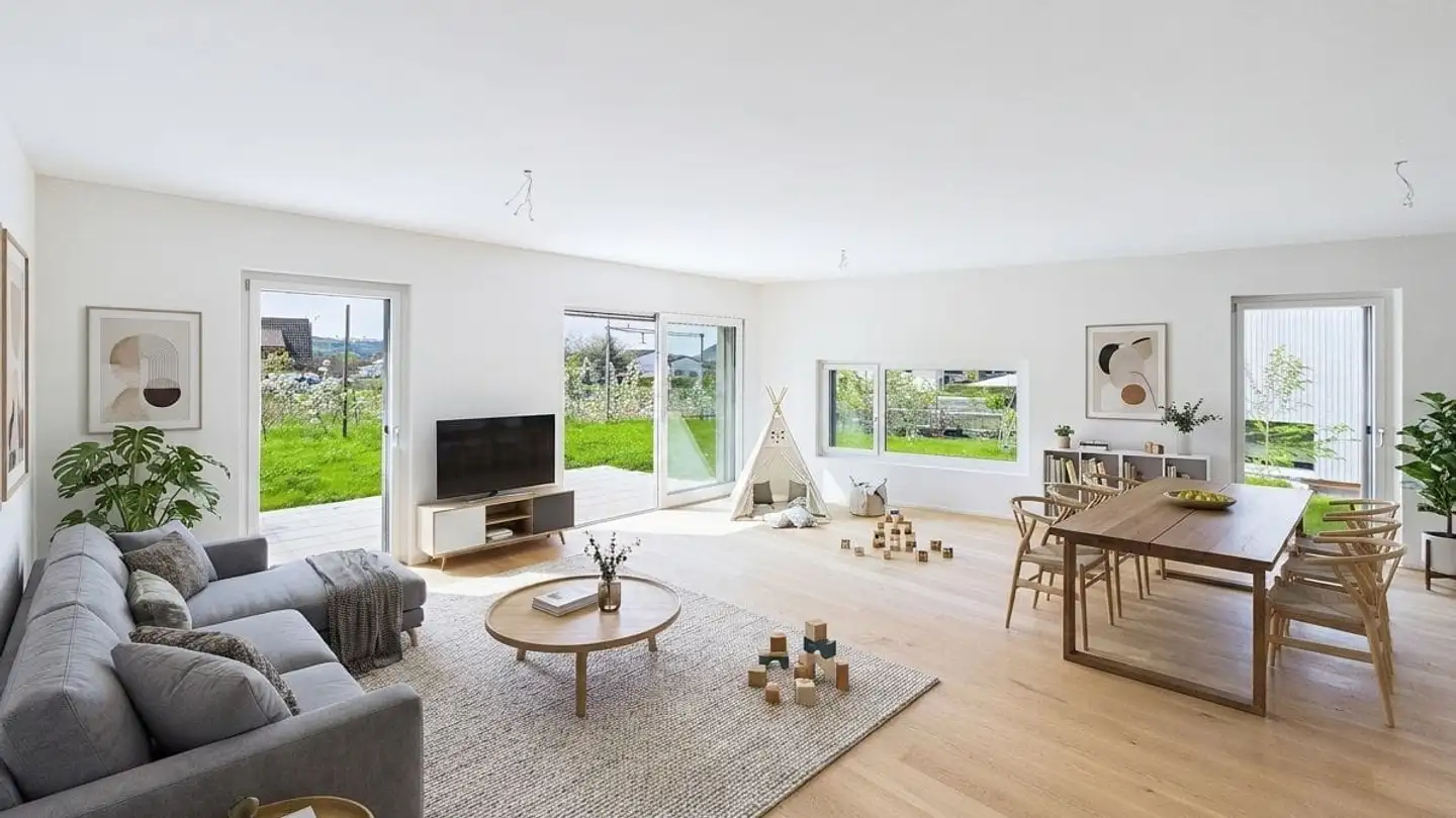 Maison jumelle à vendre - Huebackerstrasse 22h, 8265 Mammern