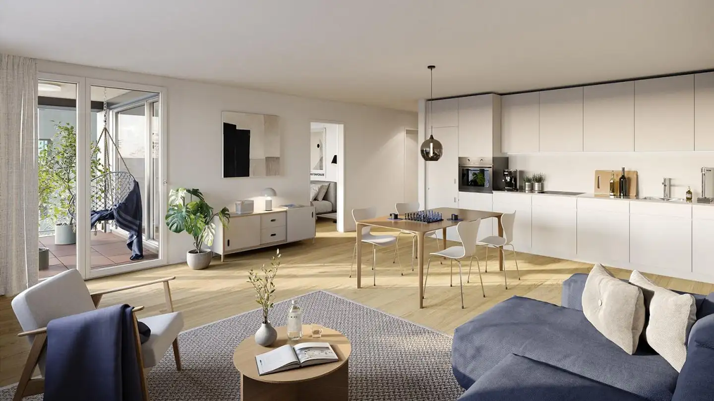 Wohnung mieten - Hardstrasse 51, 5432 Neuenhof