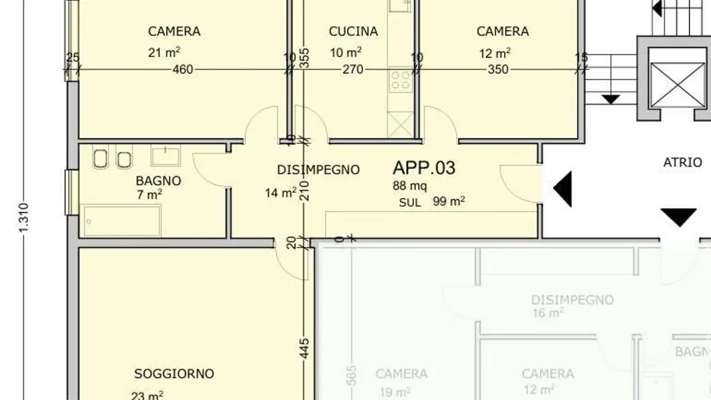 Apartment for rent - 6900 Lugano