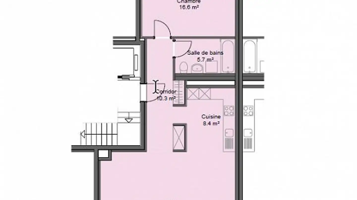 Appartement à louer - Rue De L'industrie 7, 1700 Fribourg